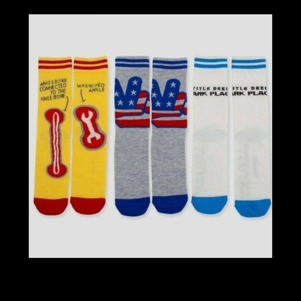 SOCKS - Crew Socks - Operation Monopoly - 3 pk Socks
